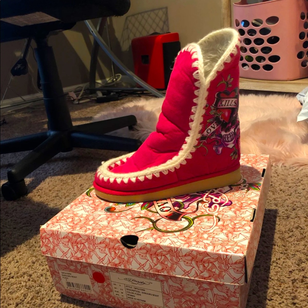 Ed hardy boots